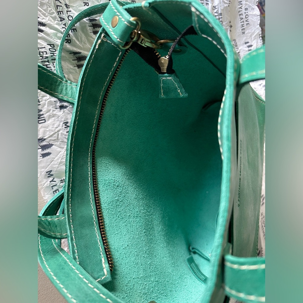 Portland Leather Goods Reef Mini Crossbody Tote - Picture 4 of 5